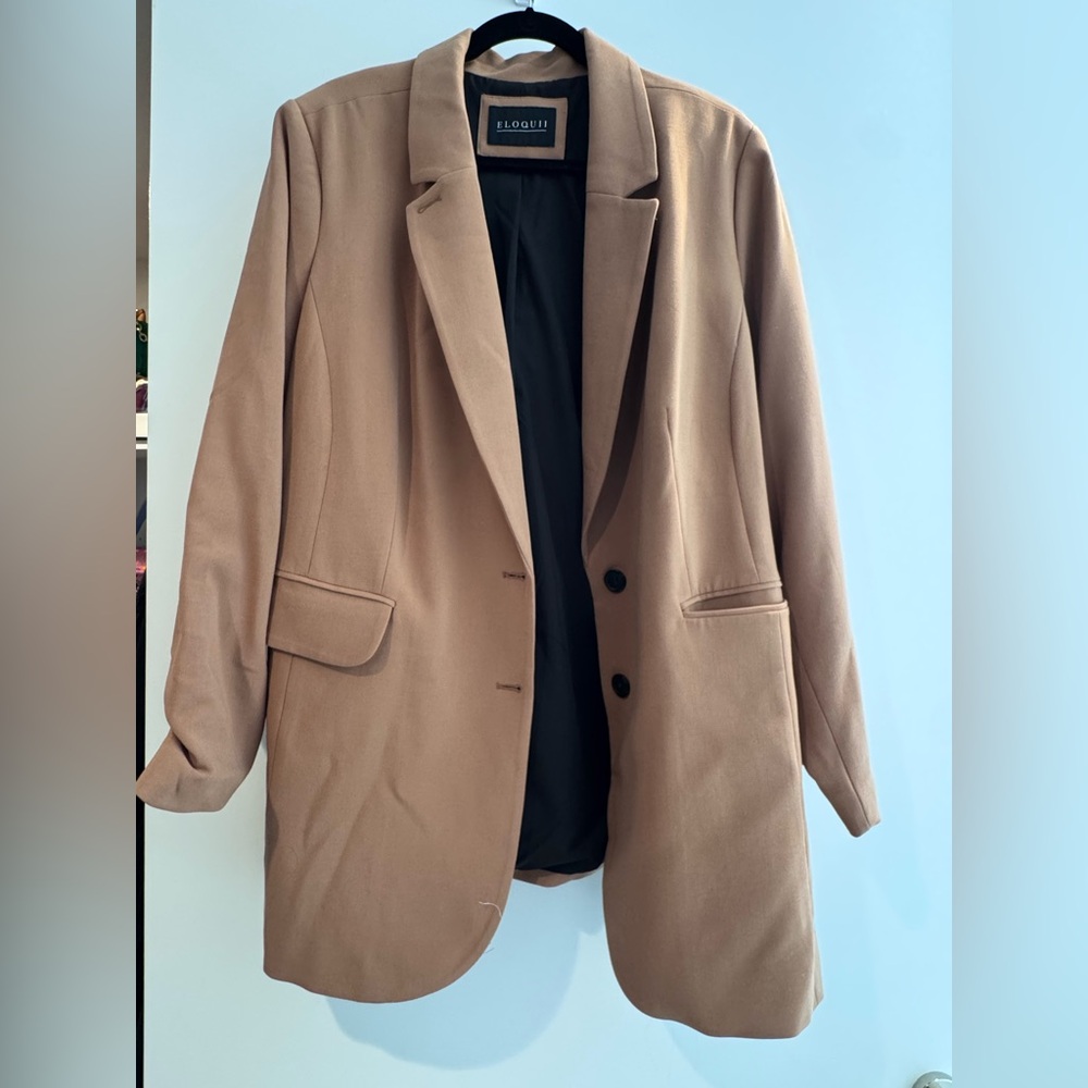 Tan blazer
